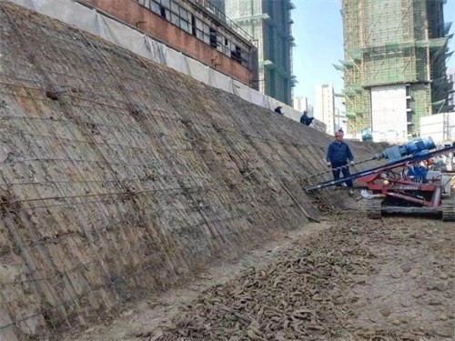 洛扎建筑边坡支护